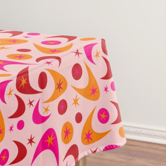 Retro-Bumerangs Tischdecke (Beispiel)