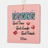 Retro Bunco Keramikornament (Links)