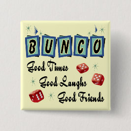 Retro Bunco Knopf Button