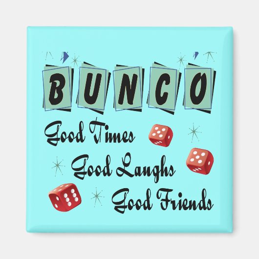 Retro Bunco Magnet (Vorne)