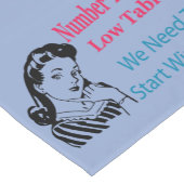 Retro Bunco niedrige Tabelle #3 Kurzer Tischläufer (Ecke)