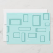 Retro Bunco Night Einladung (Rückseite)