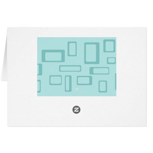 Retro-Bunco-Table-Karte für Tabelle 3 (Rückseite Horizontal)