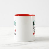 Retro Bunco Zweifarbige Tasse (Mittel)