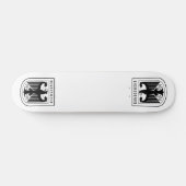Retro - Bundesstaatliche Bundeswehr Skateboard (Horizontal)