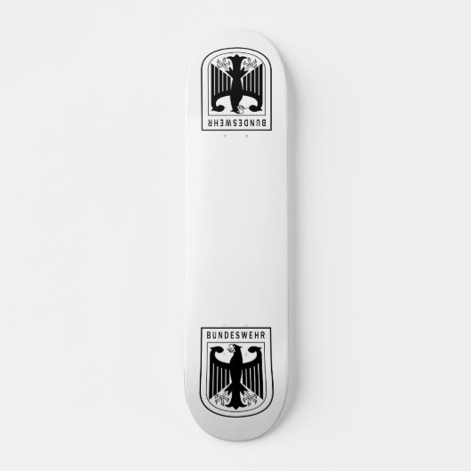 Retro - Bundesstaatliche Bundeswehr Skateboard (Vorne)