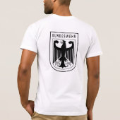 Retro - Bundesstaatliche Bundeswehr T-Shirt (Rückseite)