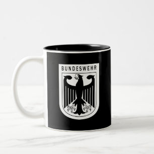 Retro - Bundesstaatliche Bundeswehr Zweifarbige Tasse