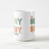 Retro Bunny: Sonnenschein Kaffeetasse (Mittel)