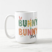 Retro Bunny: Sonnenschein Kaffeetasse (Links)