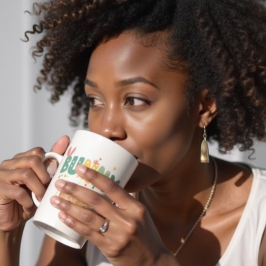 Retro Bunny: Sonnenschein Milchtasse