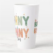 Retro Bunny: Sonnenschein Milchtasse (Vorderseite)