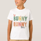 Retro Bunny: Sonnenschein T-Shirt (Vorderseite)