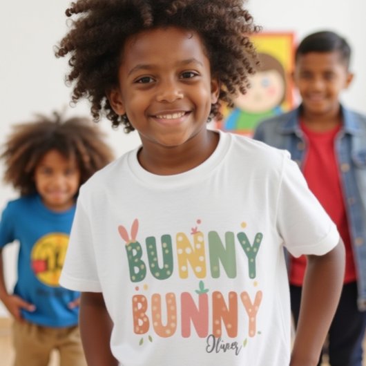 Retro Bunny: Sonnenschein T-Shirt