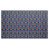 Retro Bunte Kassetten Stoff (Yard (91,4 cm))
