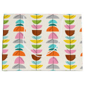 Retro bunte Nest-Geschenk-Tasche Große Geschenktüte (Vorderseite)