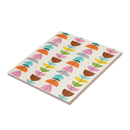 Retro bunte Nest-Keramik-Fliese Fliese (Seite)