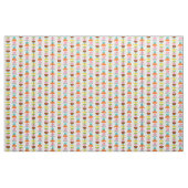 Retro-Bunte-Nester-Stoff Stoff (Yard (91,4 cm))