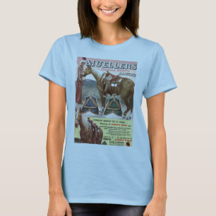 Retro bunter Cowpoke T-Shirt