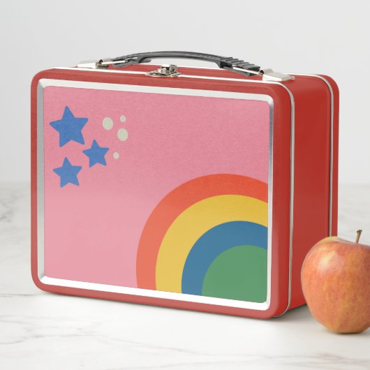 Retro bunter Lunchbox (Beispiel)