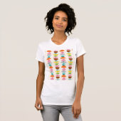 Retro bunter Nest-T - Shirt (Vorne ganz)