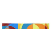 Retro buntes abstraktes satinband (Vorderseite)