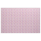 Retro buntes Eulenvogelmuster Stoff (Yard (91,4 cm))