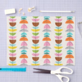 Retro buntes Nest-Seidenpapier Seidenpapier (Handwerk)