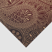 Retro buntes schönes Boho Bohemisch Seidenpapier (Detail)