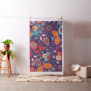 Retro buntes schönes Boho Bohemisch Stoff