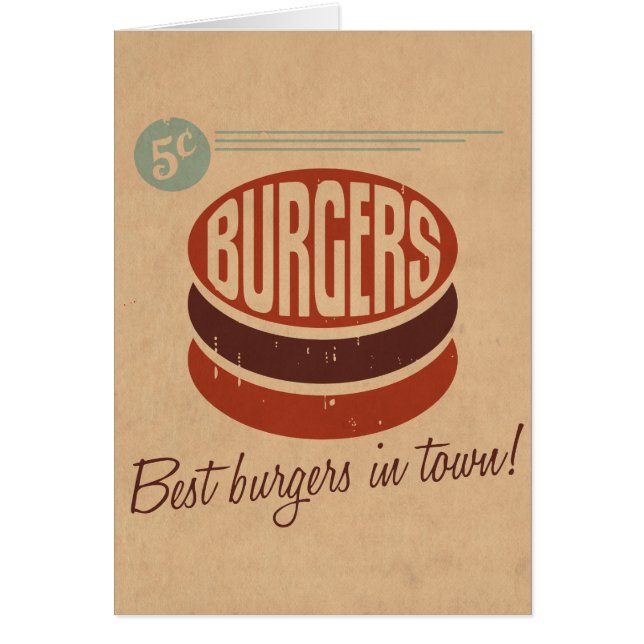 Retro Burger (Vorne)