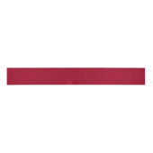 Retro Burgund Solid Design Ripsband (Vorderseite)