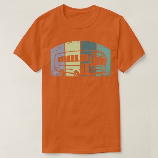 Retro Bus T-Shirt (Design vorne)