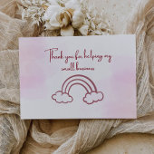 Retro Business dank Karte