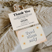 Retro Business dank Karte