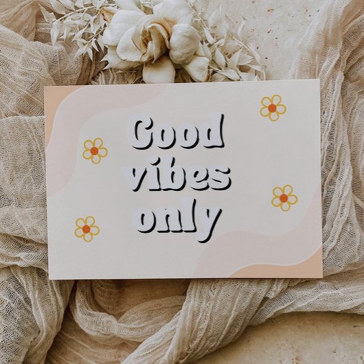 Retro Business dank Karte