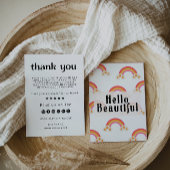 Retro Business dank Karte