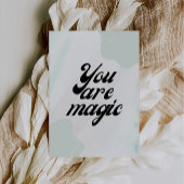 Retro Business dank Karte