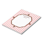 Retro Business Notepad Notizblock (Rotiert)