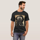Retro-Business-Pug T-Shirt (Vorne ganz)