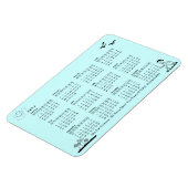 Retro Businessman 2013 Kalender Magnet (Linke Seite)