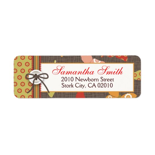 Retro Butterfells Rückgabesiegel (Vorne)