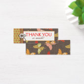 Retro Butterfells TY Skinny Gift Tag 2 (Schreibtisch)