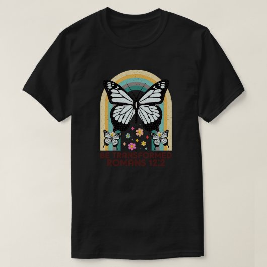 Retro-Butterfly 4 T-Shirt (Design vorne)