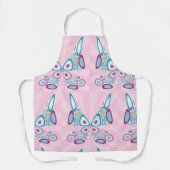 Retro Butterfly Abstrakter Pop Kunst Schürze (Vorderseite)