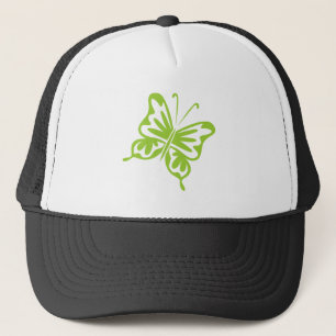 Retro Butterfly - Mars grün Truckerkappe