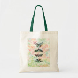 Retro Butterfly Tote Bag - Vintage ästhetische Tas Tragetasche