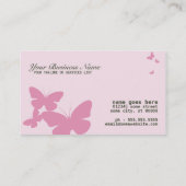 Retro butterspies visitenkarte (Rückseite)