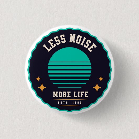 Retro-Button-Design Button (Vorderseite)