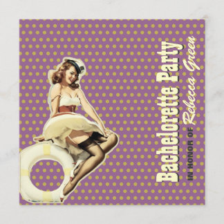 retro Button herauf Einladung